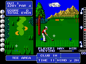 Fighting Golf (World) Screenthot 2